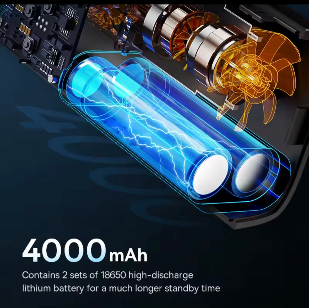 AutoPulse™Portable Wireless Air Inflator with Digital Display – Compact 22-Cylinder Pump